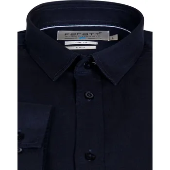 Pánská košile FERATT Košile ANDRIK modrá SLIM Velikost: XXL