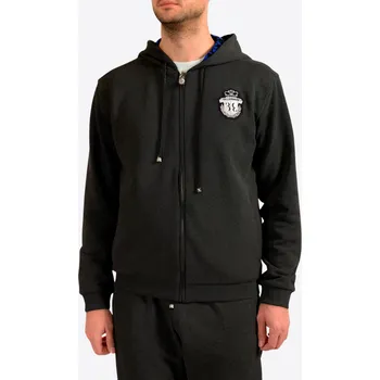 BILLIONAIRE Embroidery Anthracite tepláková souprava 4XL Černá