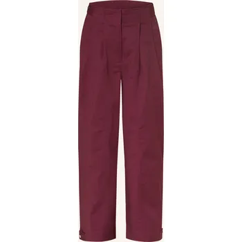 Calvin Klein Dámské Chino Kalhoty, tmavě červená, 38
