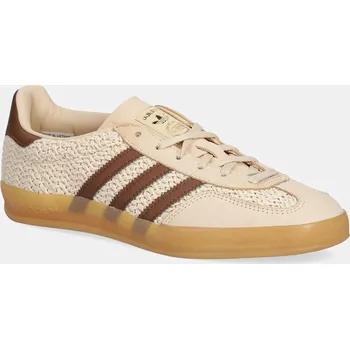 Dámské tenisky Tenisky adidas Originals Gazelle Indoor W, 41 1/3, béžová, 80X