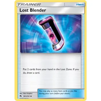 Sběratelská karetní hra Lost Blender 181/214 - Lost Thunder Typ karty: Non-Holo
