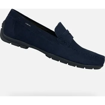 Pánské mokasíny Tmavě modré pánské mokasíny Geox Moner 2Fit - Pánské GEOX černá | modrá 3351742