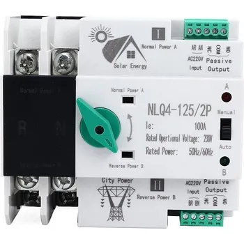 přepínač Automatický přepínač sítí - napájení 2P 230V 40A - NLQ4-125/2P pro FVE