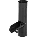 Chrlič 100 mm pozink - černá