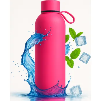 Valere Nerezová termoska TERMO SOFT 500ml / Růžová