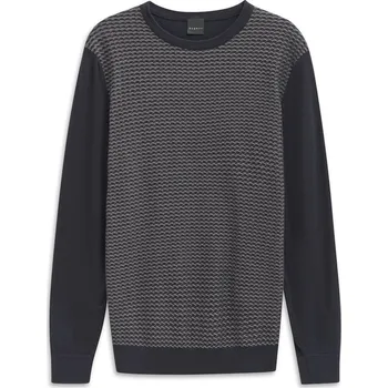 Pánský svetr Bugatti pánský svetr 7400 85547D 260 Šedá XXXL