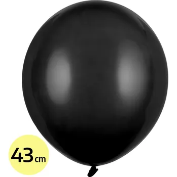 Balónek PartyDeco Balonek latex černý pastelový 43 cm, 1 ks
