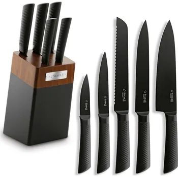 Sada kuchyňských nožů v dřevěném bloku Starke Pro Taylor 6 kusů