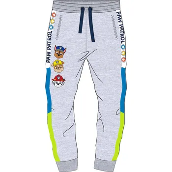 Eplusm Chlapecké tepláky TLAPKOVÁ PATROLA s lampasem šedé Barva: Šedá, Velikost: 122