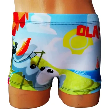Chlapecké plavky Sun City Chlapecké plavky FROZEN OLAF boxerky modré Barva: Modrá, Velikost: 104
