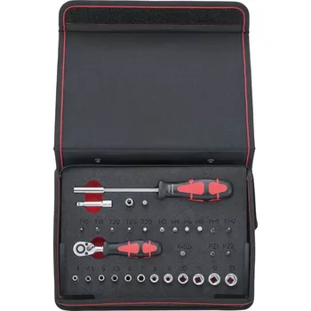 Klíč Gola sada 1/4" 31 ks v nylonovém pouzdru FORMAT