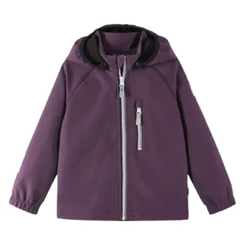 Dívčí bunda Dětská softshellová bunda Reima Vantti Dětská velikost: 104 / Barva: fialová
