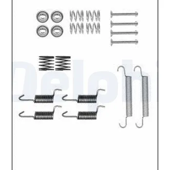 Brzdová čelist Sada příslušenství, parkovací brzdové čelisti DELPHI LY1386