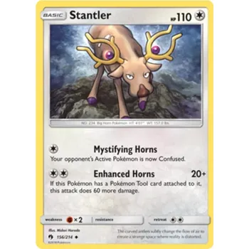Sběratelská karetní hra Stantler 156/214 - Lost Thunder Typ karty: Non-Holo