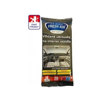 Čistící ubrousky na interiér vozidla (20ks) (Fresh air)