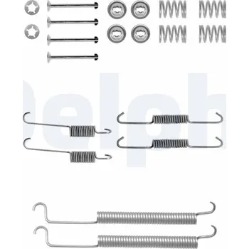 Brzdová čelist Sada příslušenství, brzdové čelisti DELPHI LY1231