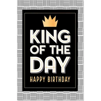 Narozeninové přání s obálkou Artebene King of the Day