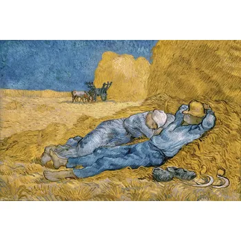 Plakát Plakát, Obraz - Siesta by Vincent van Gogh