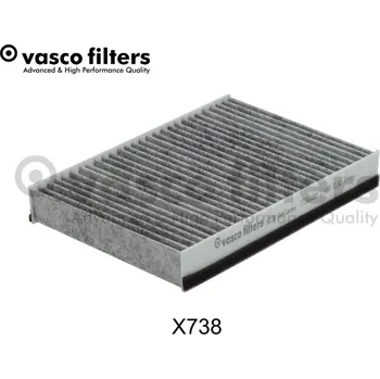 Kabinový filtr Filtr vzduchu v interiéru DAVID VASCO X738