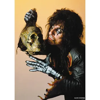 Plakát Plakát, Obraz - Alice Cooper - With Skull 1987