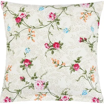 Povlak na dekorativní polštářek Povláček bavlněný Růžová,Zelená BX11754 - 40x40 cm