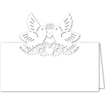 Svatební jmenovky 10 ks Artebene Birds