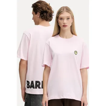 Pánské tričko Bavlněné tričko Barrow F5BWUATH059 růžová 30X, vel. L