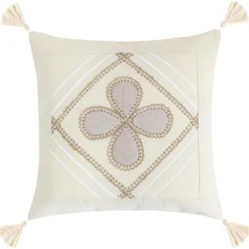 Povlak na dekorativní polštářek Povláček PERU Natur BX4035 - 40x40 cm