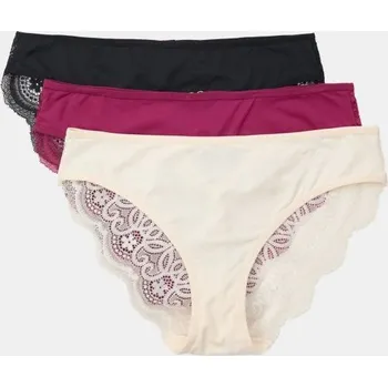 Kalhotky Sinsay - Sada 3 kusů kalhotek - vícebarevná - 245FX-MLC - 245FX-MLC-XS