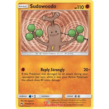 Sběratelská karetní hra Sudowoodo 110/214 - Lost Thunder Typ karty: Non-Holo