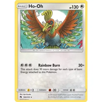 Sběratelská karetní hra Ho-Oh 160/214 - Lost Thunder Typ karty: Non-Holo