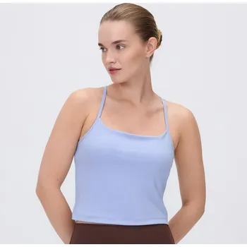 Dámské tričko Reserved - Sportovní top - bleděmodrá - 885IE-05X - 885IE-05X-XL