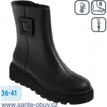 Dámská zdravotní obuv SANTÉ CW/25208 BLACK vych. obuv, černá - 38