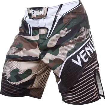 Bojový sport MMA šortky Venum Camo Hero - Green/Brown Velikost: L