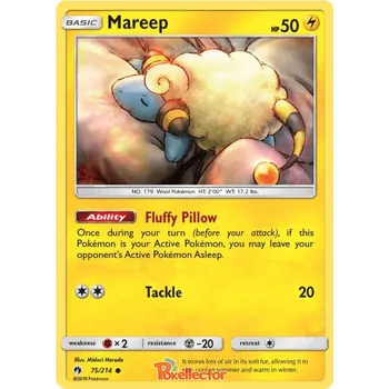 Sběratelská karetní hra Mareep 075/214 - Lost Thunder Typ karty: Non-Holo