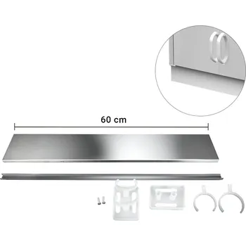 Pec na pizzu G.Gastro Nerezový sokl - délka: 60 cm