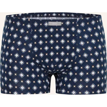 Slipy Mey Pánské Boxerky Série Classic Blue Tie, tmavě modrá / bílá...