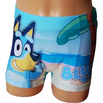 Chlapecké oblečení Eplusm Chlapecké plavky BLUEY boxerky modré Barva: Modrá, Velikost: 104/110