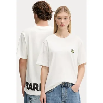 Pánské tričko Bavlněné tričko Barrow F5BWUATH059 béžová 01X, vel. L