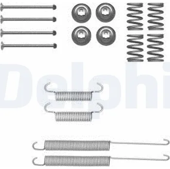 Brzdová čelist Sada příslušenství, brzdové čelisti DELPHI LY1392