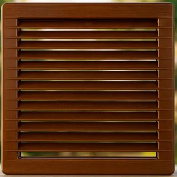 Větrací mřížka Dřevěná mřížka čtvercová REFAX LGES 100