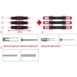 Odblokovací nářadí, plochá/kulatá zástrčka KS Tools 154.0015