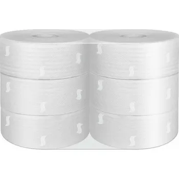 Toaletní papír Papír toaletní JUMBO Neutral Ø 190 mm celulózový 2-vrstvý, návin 180 m / 6ks