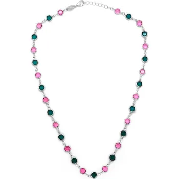 Náhrdelník Stříbrný náhrdelník Victoria Cruz A3220-20HG