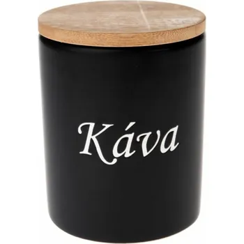 Dóza na potraviny Casa de Engel Home Keramická dóza "KÁVA", 640 ml, 0/36 Fialová UNI (2805306)