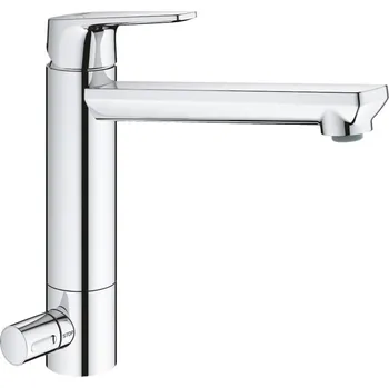 Vodovodní baterie GROHE 31696000 - Dřezová baterie BAUEDGE lesklý chrom