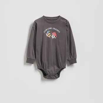 Chlapecká mikina Reserved - Body PAW Patrol - tmavě hnědá - 966FG-89X - 966FG-89X-92