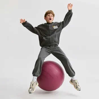 Chlapecké kalhoty Reserved - Bavlněné jogger kalhoty - tmavě šedá - ZI202-90X - ZI202-90X-170