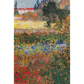 Plakát Plakát, Obraz - Garden in Bloom, Arles, July 1888