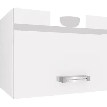 Kuchyňská skříňka Kuchyňská skříňka Belini nad digestoř 60 cm bílý lesk INF SGP60/2/WT/W/0/D